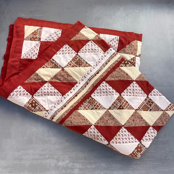 The Unbranded Brand Other - Handmade Patchwork Quilt 64” by 94”